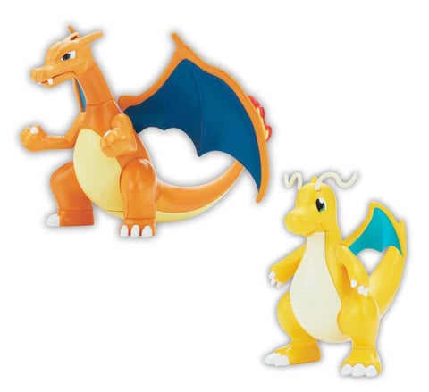 Pokemon Charizard & Dragonite Model Kit Set