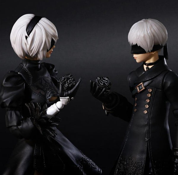 Nier Automata Play Arts Kai - 9S (YoRHa No.9 Type S) Deluxe Version