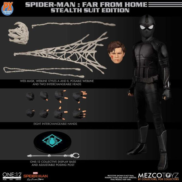 One:12 Collective Spider-Man: Far From Home - Spider-Man (Stealth Suit) Ver.