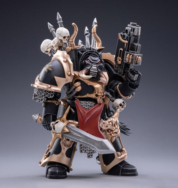 Warhammer 40K Black Legion Chaos Terminator Brother Gnarl 1/18 Scale Figure