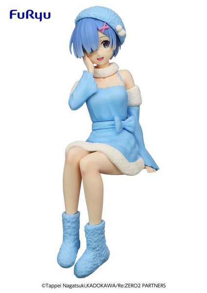 Re Zero Starting Life in Another World Rem (Snow Princess) Noodle Stopper Figure