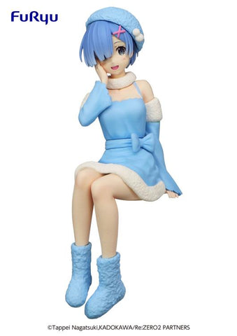 Re Zero Starting Life in Another World Rem (Snow Princess) Noodle Stopper Figure