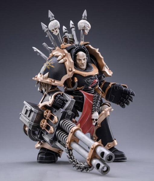 Warhammer 40K Black Legion Chaos Terminator Brother Gornoth 1/18 Scale Figure