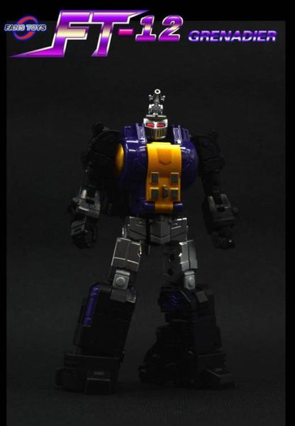 Fans Toys Set of 3 Figures (FT-12T Grenadier, FT-13 Mercenary, FT-14 Forager) Purple Set Exclusive