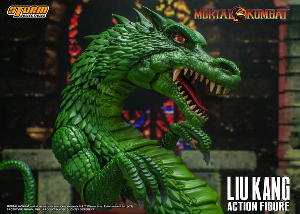 Mortal Kombat VS Series: Liu Kang and Dragon 1/12 Scale Figure