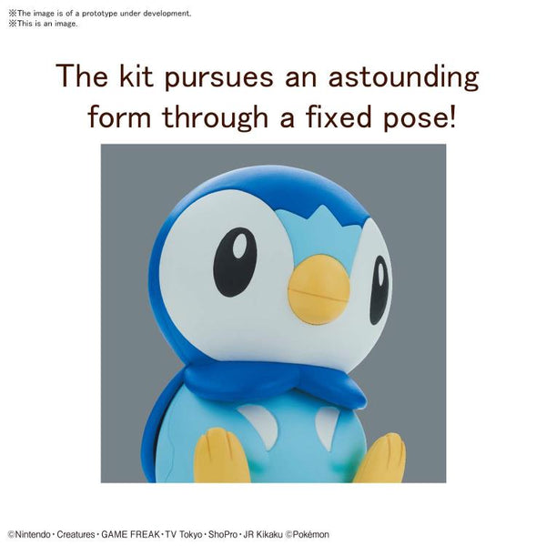 Pokemon Model Kit Quick!! 06 Piplup
