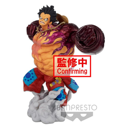 One Piece World Figure Colosseum 3 Super Master Stars Piece Monkey D. Luffy Gear 4 (The Brush)