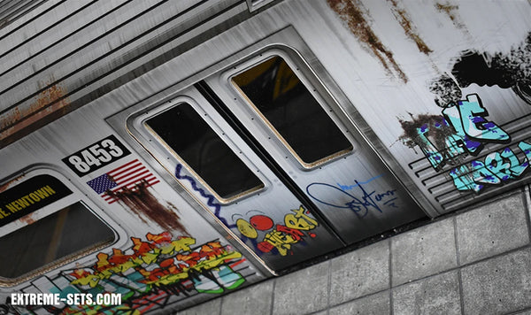 Subway Car (2.0) 1/12 Scale Pop-Up Diorama