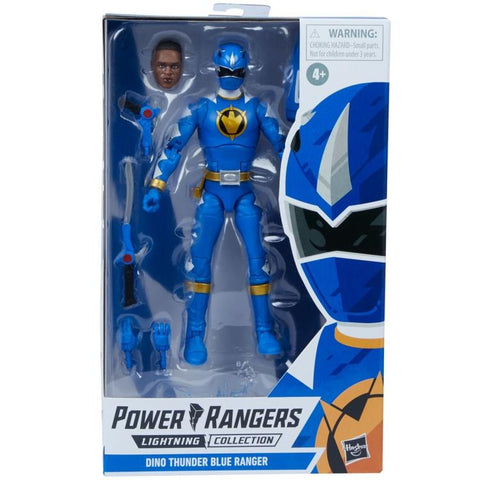 Power Rangers Lightning Collection - Dino Thunder Blue Ranger figure