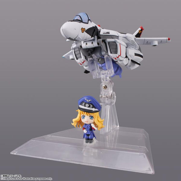 Macross Frontier Tiny Session - VF-25F Messiah Valkyrie (Alto Use Ver.) & Sheryl Figure Set