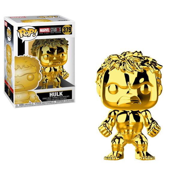 POP Marvel: MS 10 - Hulk (Gold Chrome)