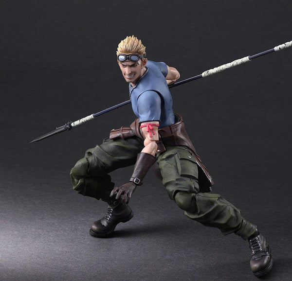FF VII Advent Children Play Arts Kai: Cid Highwind & Cait Sith LIMITED