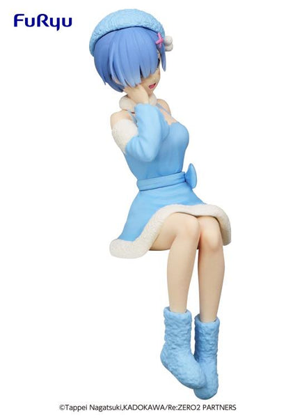 Re Zero Starting Life in Another World Rem (Snow Princess) Noodle Stopper Figure
