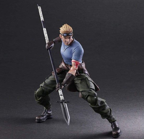 FF VII Advent Children Play Arts Kai: Cid Highwind & Cait Sith LIMITED