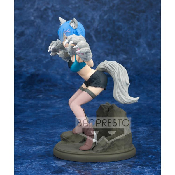 Re Zero: Rem (Monster Motions) Espresto est Figure