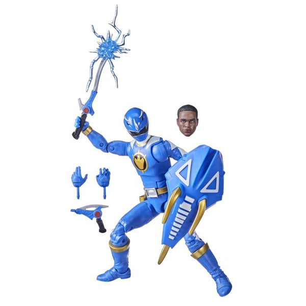 Power Rangers Lightning Collection - Dino Thunder Blue Ranger figure