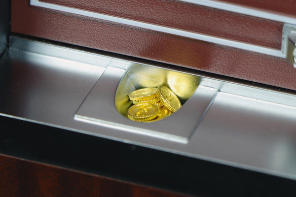 RepliTronics 1/6 Scale Arcade Change Machine USB Charging Station (Brown) Exclusive