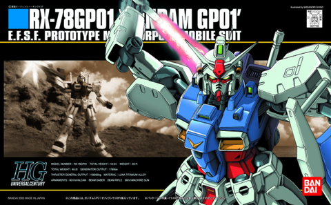 HGUC#013 RX-78 GP01 Zephyranthes