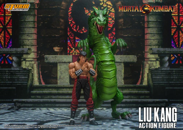 Mortal Kombat VS Series: Liu Kang and Dragon 1/12 Scale Figure