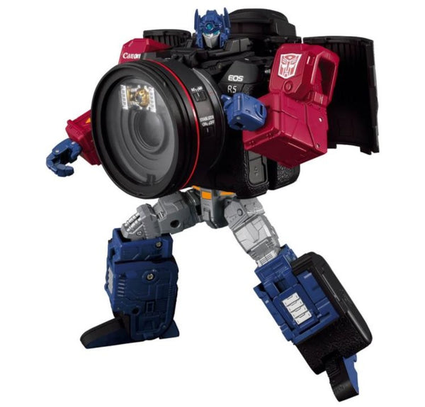 Transformers x Canon Optimus Prime R5