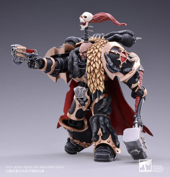Warhammer 40K Black Legion Chaos Lord Khalos the Ravager 1/18 Scale Figure