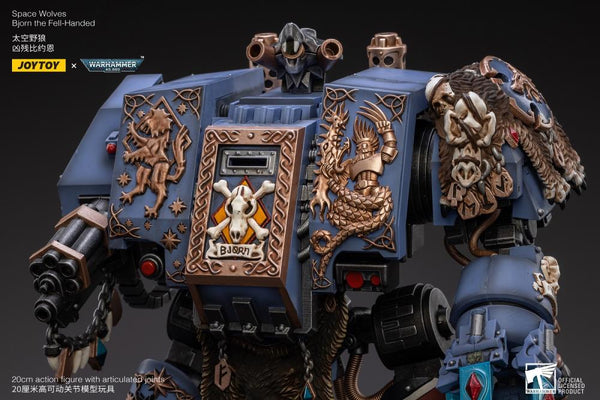 Warhammer 40K Space Wolves Bjorn The Fell-Handed  1/18 Scale Figure