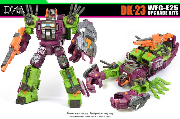 DK-23 Upgrade Kit For Earthrise WFC-E25 Titan Scorponok