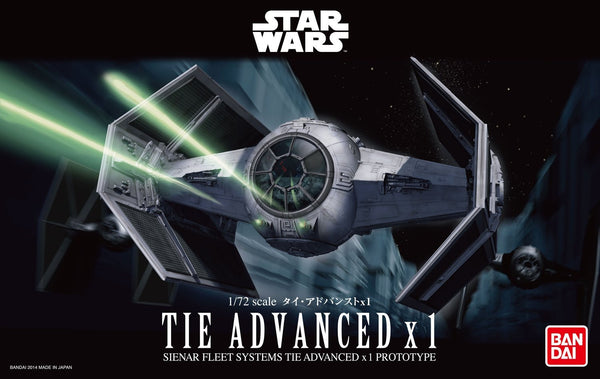 Tie Advanced 1/72 Scale Model Kit