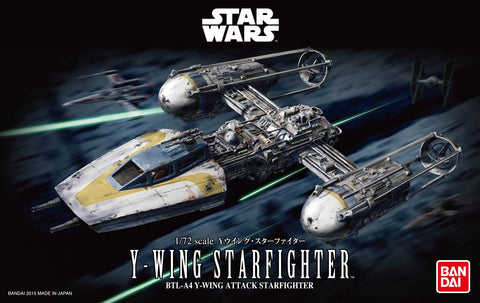 Y-Wing Starfighter 1/72 Scale Model Kit