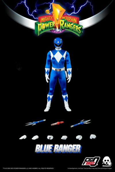 Mighty Morphin Power Rangers FigZero Blue Ranger 1/6 Figure