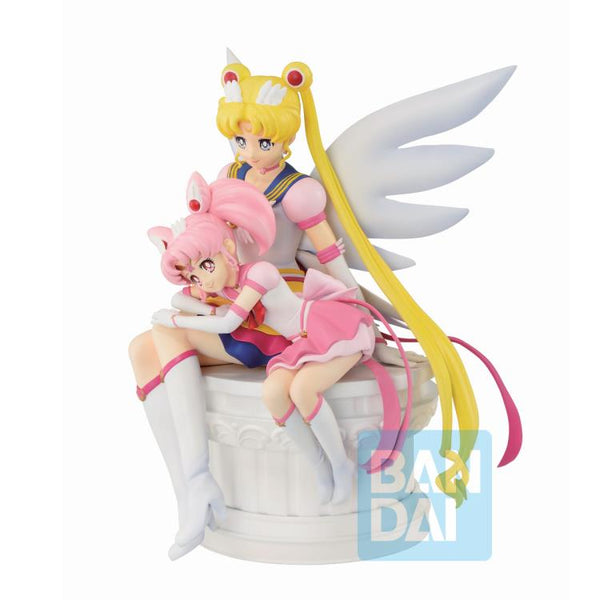 Sailor Moon Eternal Ichibansho: Eternal Sailor Moon & Eternal Sailor Chibi Moon Figure