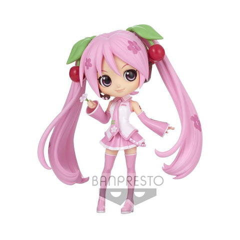 Vocaloid Q Posket Sakura Hatsune Miku Ver.A