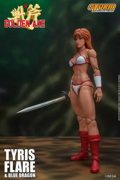 Golden Axe: Tyris Flare & Blue Dragon 1/12 Scale Figure Set
