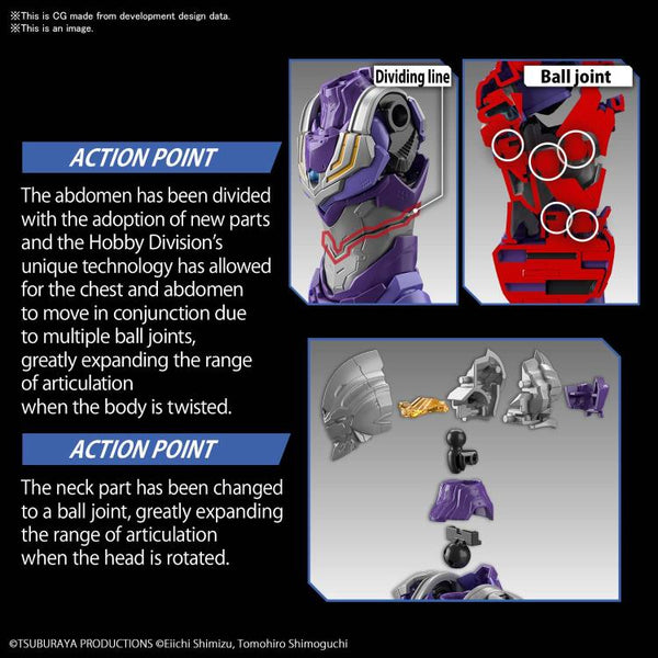 Figure-rise Standard - Ultraman Suit Tiga Sky Type Action Ver. 1/12 Model Kit