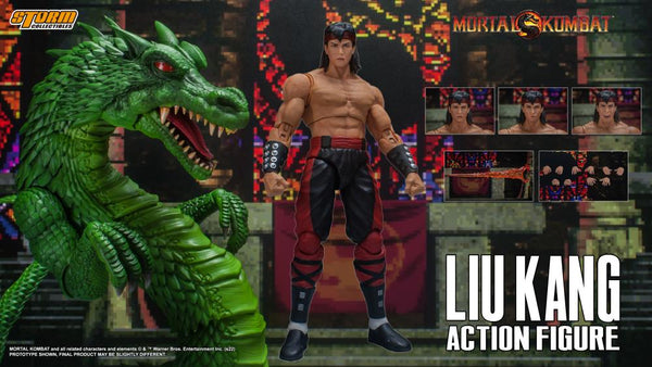 Mortal Kombat VS Series: Liu Kang and Dragon 1/12 Scale Figure