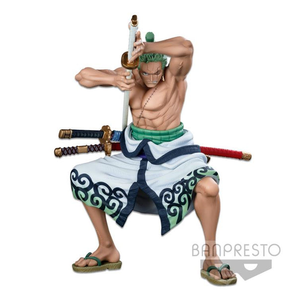 One Piece World Figure Colosseum 3 Super Master Stars Piece Roronoa Zoro (The Brush)