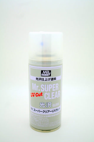 Mr Hobby - Mr. Super Clear Spray UV Cut (Gloss) B522 - Limited