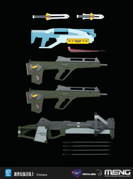 Rebuild of Evangelion: EVA Unit-02 Production Model Meng Model Kit