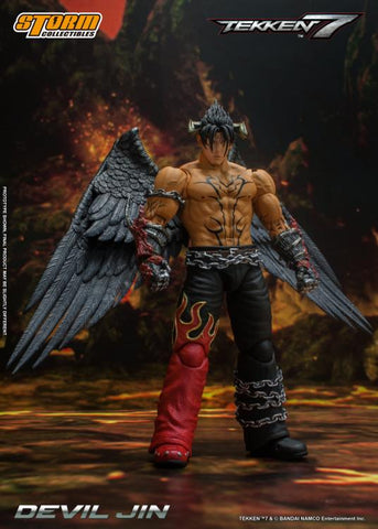Tekken 7: Devil Jin 1/12 Scale Figure