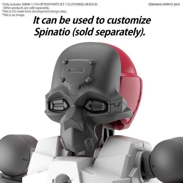 30 Minute Missions #16 Option Parts Set 7 Customizeable Head B