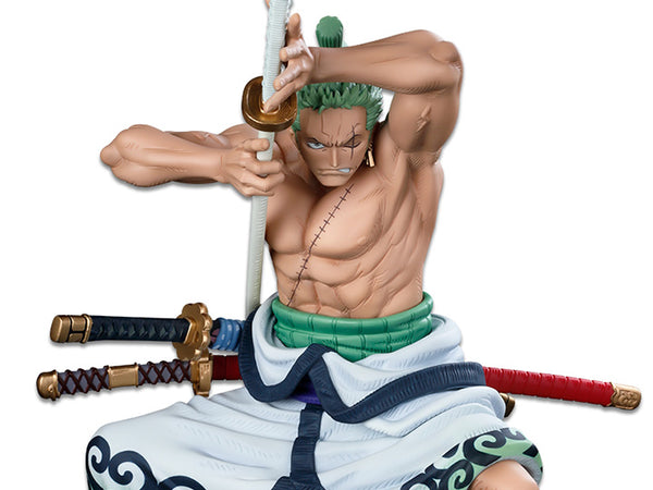One Piece World Figure Colosseum 3 Super Master Stars Piece Roronoa Zoro (The Brush)