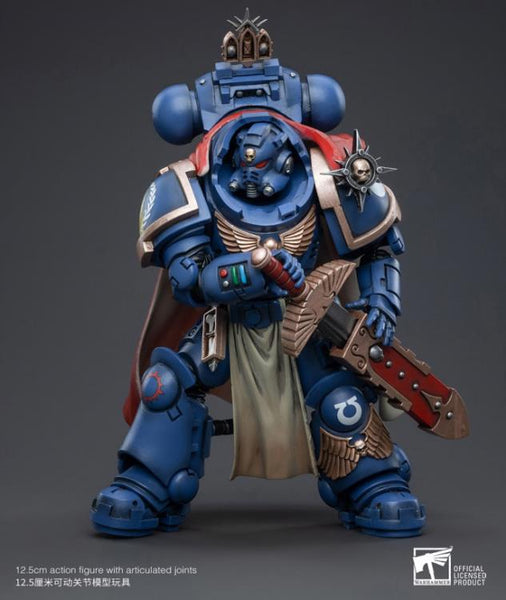 Warhammer 40K Ultramarines Primaris Captain Ptolias Corvor  1/18 Scale Figure