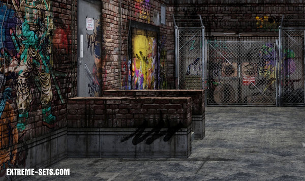 Deranged Alley (3.0) 1/12 Scale Pop-Up Diorama