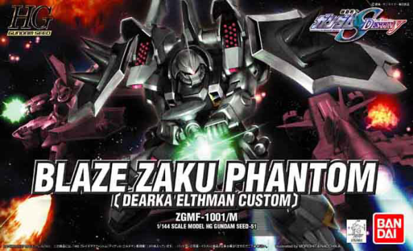 HG#51 Blaze Zaku Phantom (Dearka Elthman Custom)