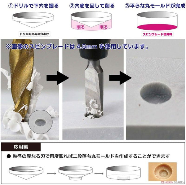 Spin Blade (3.2mm - 4.5mm) GH-SB-32-45