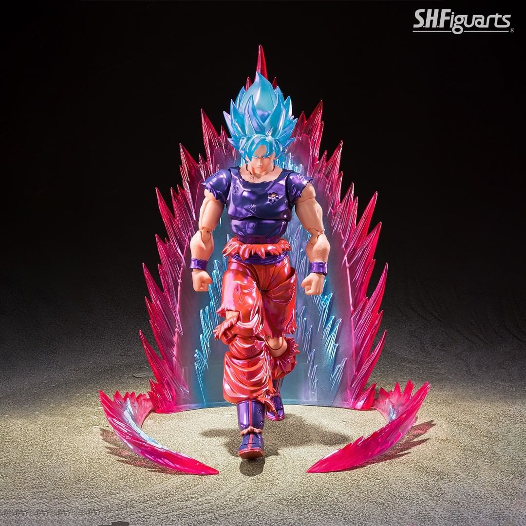 S.H.Figuarts Super Saiyan God Super Saiyan Son Goku Kaio-Ken - Canadian  Exclusive Release