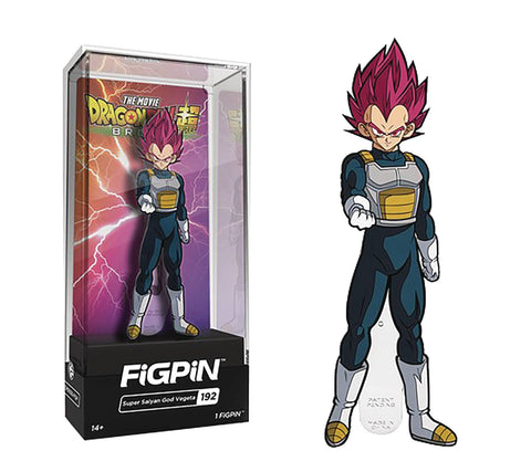 Dragonball Super Broly Movie SSG Vegeta Figpin