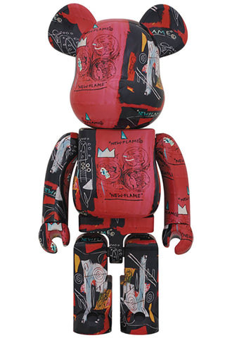 Andy Warhol x Jean Michel Basquiat 1000% BE@RBRICK Exclusive