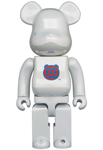 1st Model White Chrome 400% BE@RBRICK