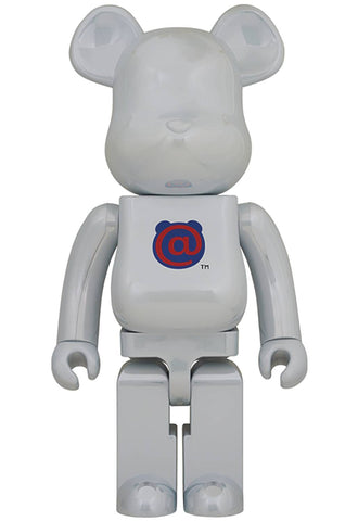 1st Model White Chrome 1000% BE@RBRICK
